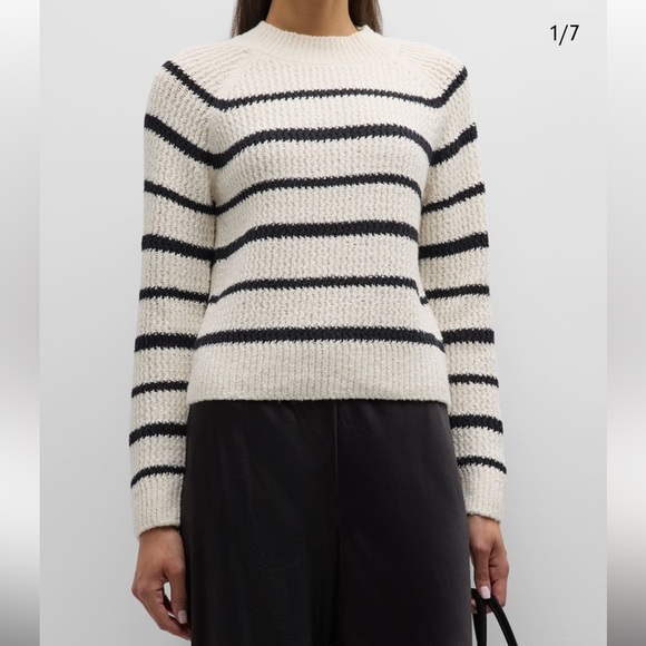 🆕Vince Ribbed Stripe Pullover - Picture 2 of 7